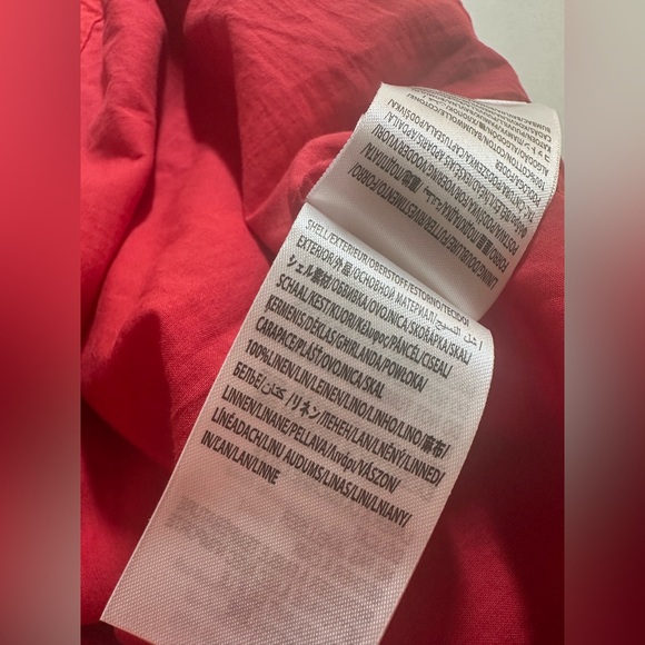 NWT FARM Rio Summer Foliage Linen Mini Dress Size Small - Picture 6 of 11